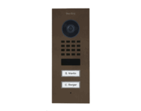 DoorBird D1102V Unterputz IP Video Türsprechanlage – Echte Baubronze