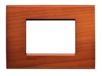 BTicino LNA4803LCA LivingLight Abdeck- rahmen für Kompaktinstallation 3M Kirsche
