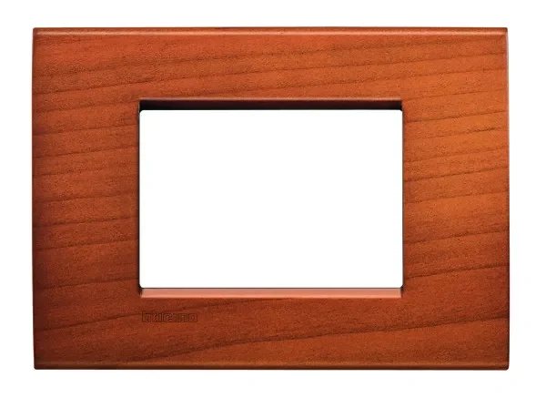 BTicino LNA4803LCA LivingLight Abdeck- rahmen für Kompaktinstallation 3M Kirsche