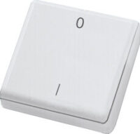 Eltako Funk-Minihandsender reinweiß 2 Signale FMH2S-rw