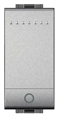 BTicino NT4043N LivingLight Schließer- taster Axial 1M mit Wippe Licht SL Tech