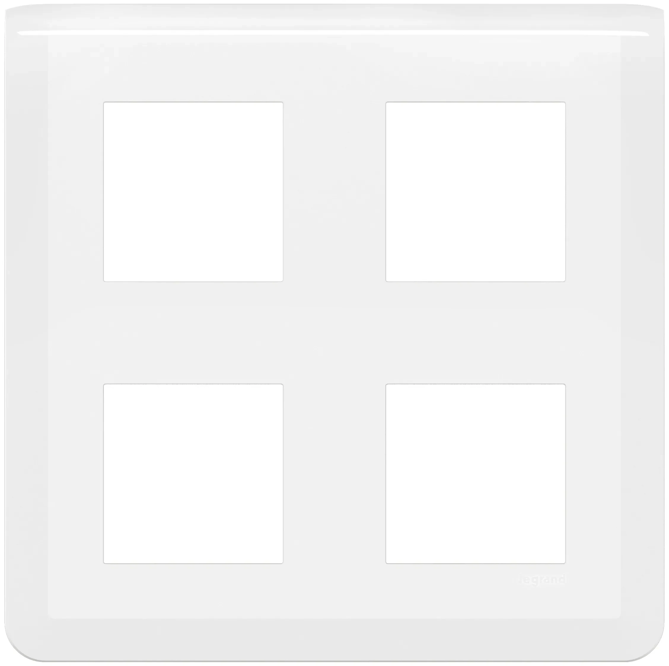 Legrand Legrand 078838L Rahmen 2x2x2-modulig horizontal Mosaic ultraweiß