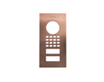 DoorBird D1101V Unterputz Frontblende – Bronze-Optik (PVD)