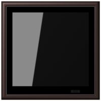 Jung LC 459 D1 S252 KNX Raumcontroller LS TOUCH Serie LS terre dombre brûlée