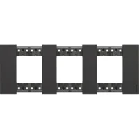 BTicino KA4802M3KG LivingNow Abdeck- rahmen 3x2-modulig in Farbausführung Black