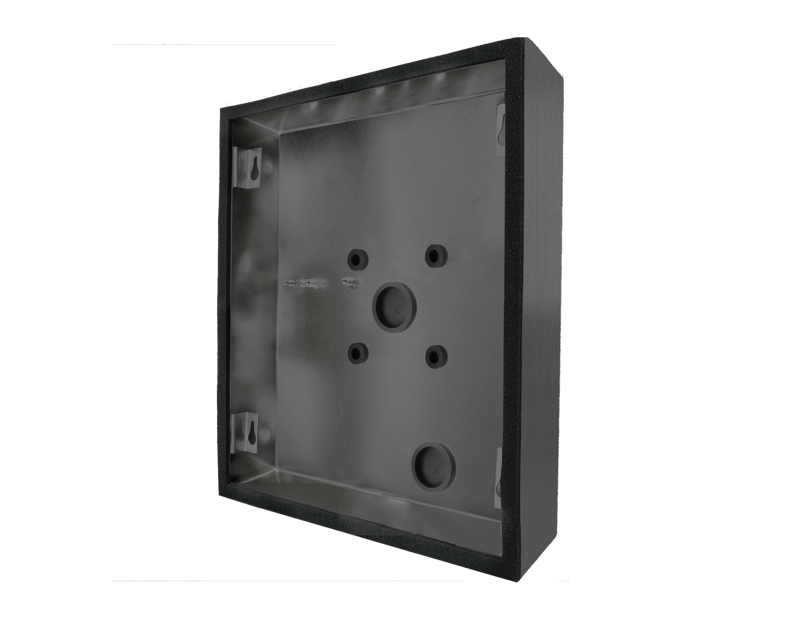 Doorbird DoorBird D21xKH Aufputz Montagerückgehäuse – Titan-Optik (PVD)