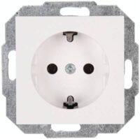 Kopp 949329082 Steckdose1f ohne KiSi Athenis r-wei