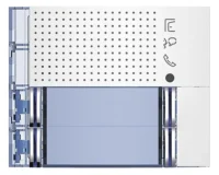 Bticino 351182 Frontblende Lautsprecher LED 4RT-D Allwhite