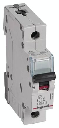 Legrand 403432 TX3 LS-Schalter C 10A 1-polig 6kA 230/400VAC 1TE