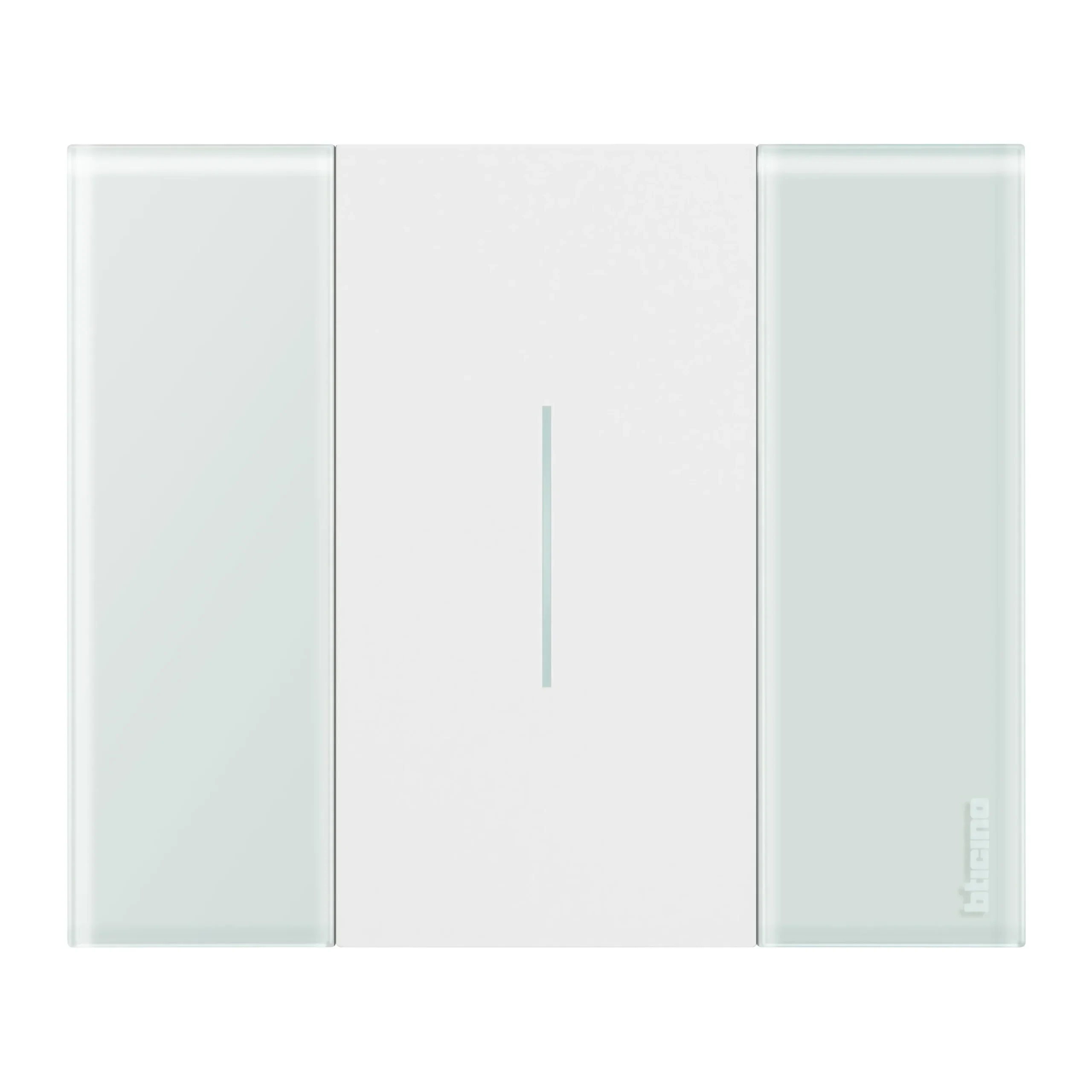 Legrand BTicino KA4802DA LivingNow Abdeckrahmen 2-modulig in der Farbausführung Sky