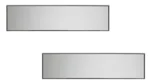 Bticino P/CT54/97A Dekorrahmen Legrand Top-Down für Modulträger Sfera Aluminium