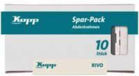 Kopp 404517050 10Abdeckrahm.1-fach RIVOwei