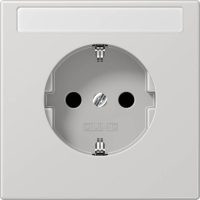 Jung SCHUKO-Steckdose 16A 250V mit Schriftfeld LS 1520 NNA LG