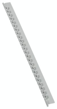 Legrand 037837 Kennzeichnungssystem Memocab Buchstabe:L schwarz auf weiß