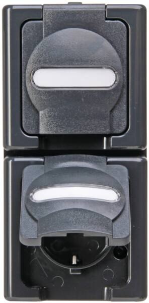 Kopp Kopp 131415009 BLUE ELECTRIC-Schutzkontakt-Steckdose
