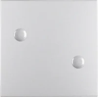 Berker Wippe anschraubbar B.1/B.7Glas aluminium 15701404
