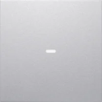 Berker Tast-Abdeckung 1-fach aluminium 80960283