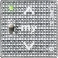 Somfy Funkwandsender A/M IN io 1-Kanal Silver Shine 1811103