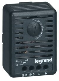 Legrand 034847 Raumthermostat 230VAC IP20 1S 5A 250VAC 1Ö 10A 250VAC