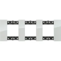 BTicino KA4802M3DA LivingNow Abdeck- rahmen 3x2-modulig in Farbausführung Sky