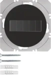 Berker KNX-Funk Wandsender 1-fach schwarz glänzend 85655131
