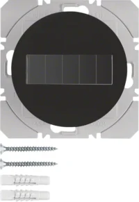 Berker KNX-Funk Wandsender 1-fach schwarz glänzend 85655131
