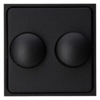Kopp 492815003 HK07-Abdeckung Doppeldimmer Farbe:anthrazit