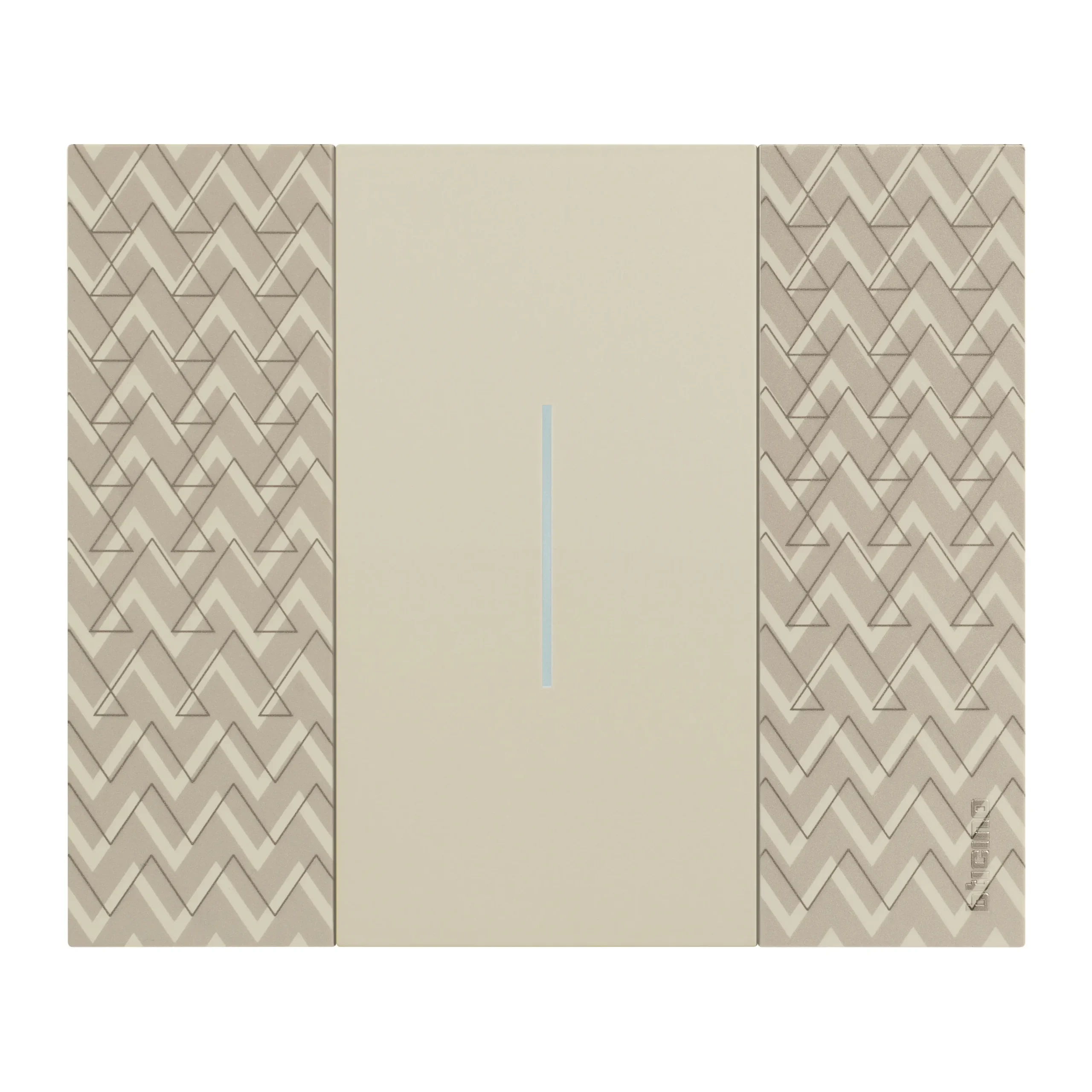 Legrand BTicino KA4802MM LivingNow Abdeckrahmen 2-modulig in der Farbausführung Optic