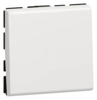 Legrand 078721 Blindabdeckung 2-modulig Mosaic Antibakeriell