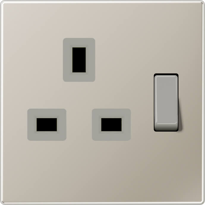 Jung Jung Abschaltbare Steckdose eds 13A 250V 2-pol.u.E ES 3171