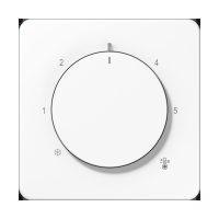 Jung CD1749BFWW Abdeckung f.Thermostat