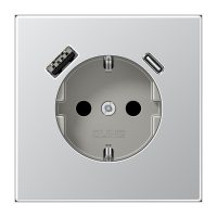 Jung AL1520-15CA SCHUKO-Steckdose m.USB Typ AC