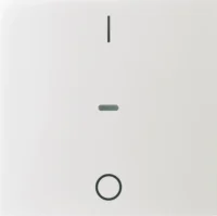 Berker Abdeckung Tastsensor-Modul 1-fach weiß 80962282