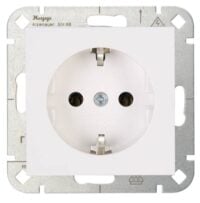 Kopp 949329007 HK07 Schutzkontakt Steckdose reinweiß