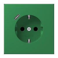 Jung LC1520-18C219 SCHUKO-Steckdose mit USB Typ C LC32050
