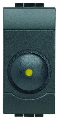 BTicino L4402N Drehdimmer 500W 1M Anthrazit