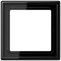 Jung Rahmen 1-fach schwarz waage/senkrecht LS 981 SW