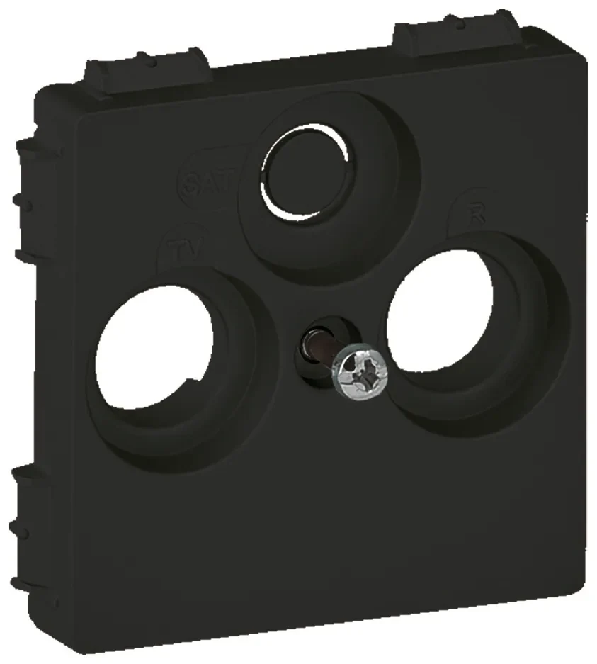Legrand Legrand 756492 Telefon-Abdeckung für Valena Life schwarz