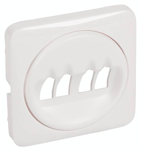 Legrand Legrand 776715 Abdeckung HIFI Lautsprecher 2-fach Creo ultraweiß