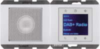 Berker 30807003 Radio Touch mit Lautsprecher DAB+Bluetooth K.x alu