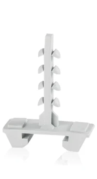 Legrand A01015 Systemdübel L27mm grau zur Befestigung Sammelhalter CMS15/30