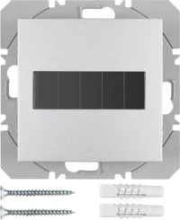 Berker KNX-Funk Wandsender 1-fach alumatt 85655183