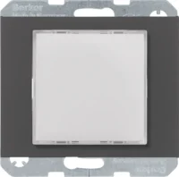Berker LED-Signallicht rot/grün anthrazit matt lackiert. 29527006