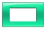 BTicino LNA4804VD LivingLight Abdeck- rahmen für Kompaktinstallation 4M Grün