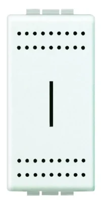 BTicino N4321 Sicherungshalter für Feinsicherungen 5x20/6,3x32 Weiß