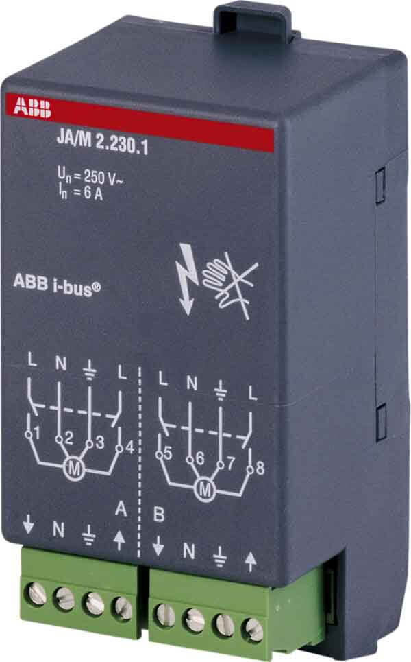 ABB ABB Stotz S&J Jalousieaktormodul 230V AC JA/M2.230.1