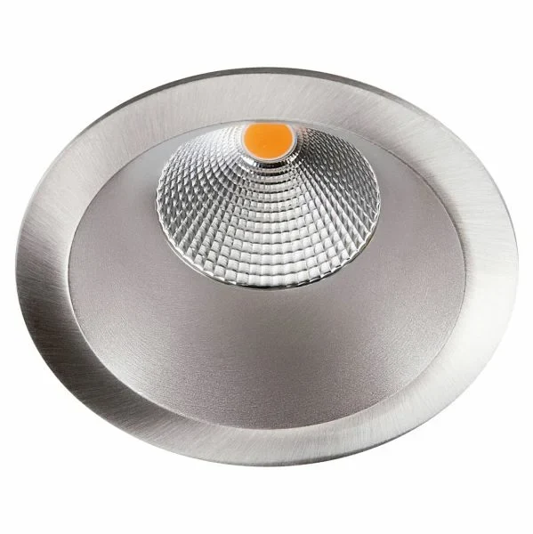 SG Leuchten SG LEUCHTEN LED-Einbaustrahler 9W Konverter JUNISTAR 903312 1LED Edelstahl 3000K weiß Edelstahl