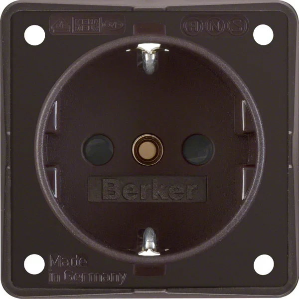 Berker Berker Schuko-Steckdosebr mit Schraubklemmen 941952501