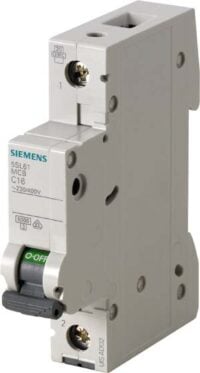 Siemens 5SL6125-7 Leitungsschutzschalter 230/400V 6kA 1polig C 25A