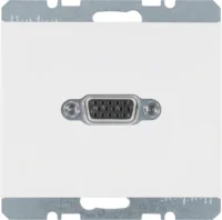 Berker Steckdose VGA polarweiß glänzend 3315407009